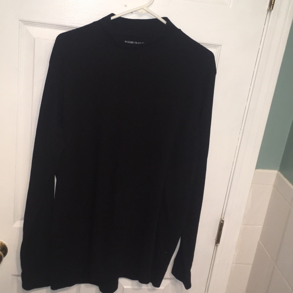 Black Turtleneck T-shirt - Picture 1 of 2